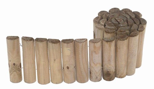Bordura legno roll cm - in,