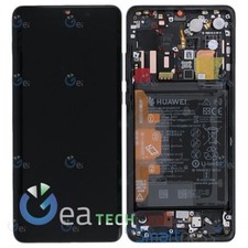 DISPLAY LCD HUAWEI P30 PRO 2019 AURORA BLACK SERVICE PACK BATTERIA ORIGINALE PER