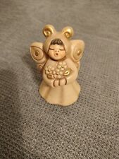 Fata Thun Con Ali e Mazzo Di Fiori Colore Champagne e Oro rara