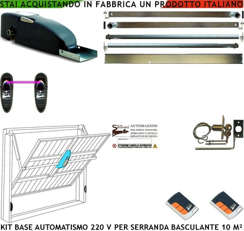 Basculante automatica kit base - basculante,