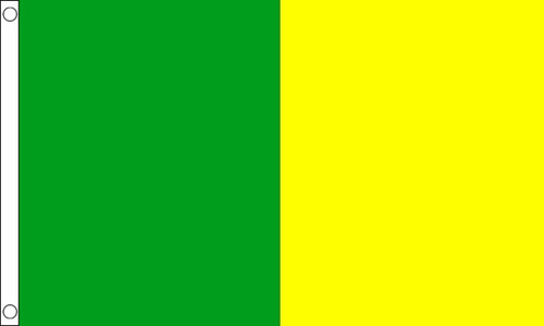 Bandiera verde giallo - verde,