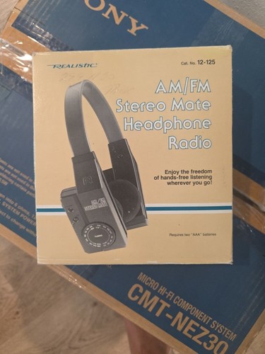 Cuffie realistiche - am/fm,