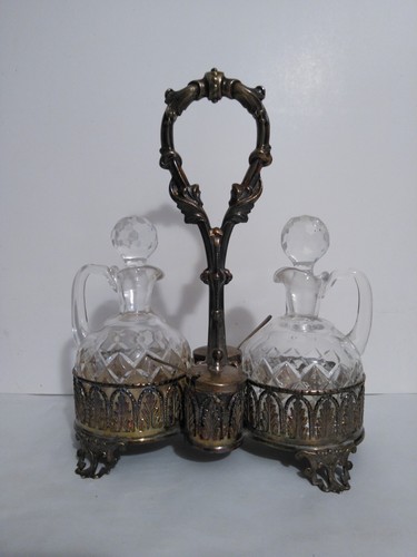 Set oliera topazio argento - set,