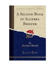 Second book algebra - in,