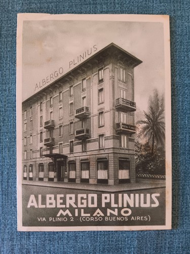 Antica brochure pubblicitaria - antica,