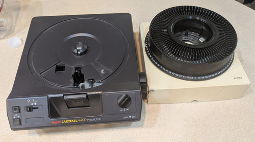Proiettore diapositive kodak - diapositive,