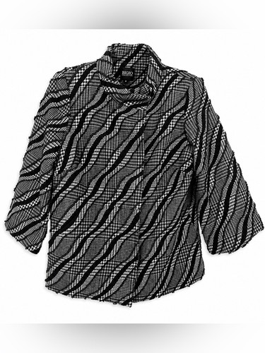 Blazer giacca testurizzata