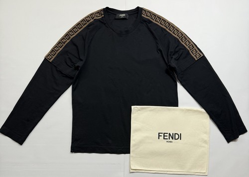 Fendi black double sleeve - black,