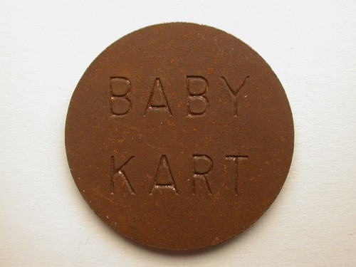 Gettone grande baby kart
