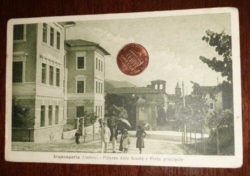 Cartolina epoca paesag - cartolina,
