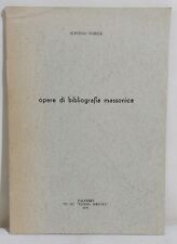 03385 Alfonso Nobile - Opere di bibliografia massonica - Fiamma Serafica 1976