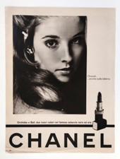 Pubblicita' Chanel Rossetto Nuovi Colori Orchidee Bali Advertising Vintage (R3)