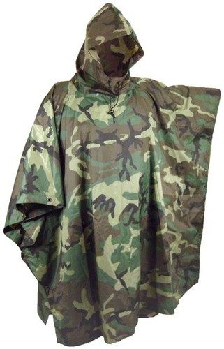 Poncho antipioggia militare - poncho,