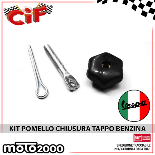 Kit pomello tappo chiusura - kit,