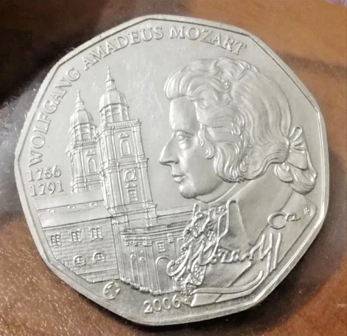 Moneta 2006 austria - 5, euro