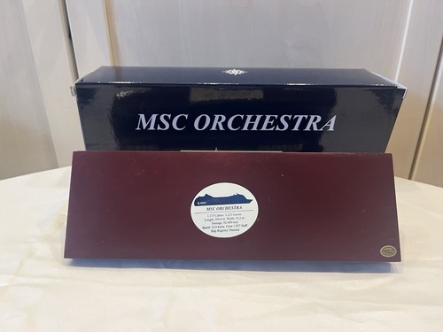 Modellino nave msc - modellino,