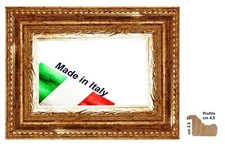 Cornice in legno in oro