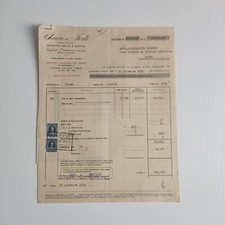 1952 Chiari & Forti Industria Molini E Oleificio Parma Fattura C00773