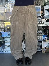 Pantaloni ENYCE W36 IT46 Velluto Coste Uomo Baggy Loose Fit Vintage Y2k Skater