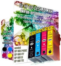 4 cartucce inchiostro per HP
