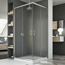 BOX DOCCIA ANGOLARE 80X80 CM