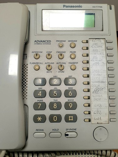 Panasonic t7735 telefono - kx-t7735,