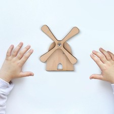 Lavagna sensoriale in legno