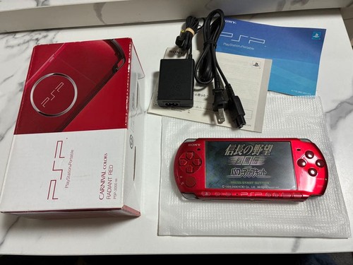 Console sony psp - sony, rosso