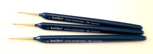 Set pennelli sintetici kolibri - sintetici,