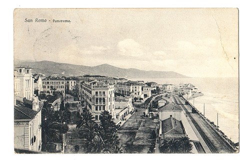 Antica cartolina san remo - cartolina,