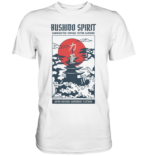 Maglietta bushido spirit - maglietta, |