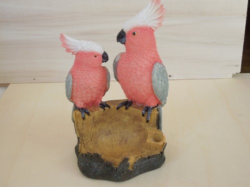 Porta oggetti parrot resina - porta,