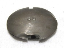 Peso pendola 32 pendolo antico orologio disco bilancere parte ricambio 60gr 4cm