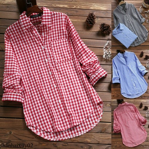 Camicia donna manica lunga top