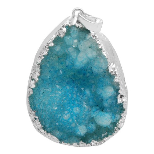 Charm agata quarzo collana - charm,