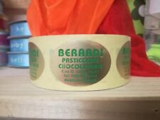 BARI 2500 ETICHETTE ADESIVE ORO OVALE C16 mm. 56x38 ? etichette in bobina