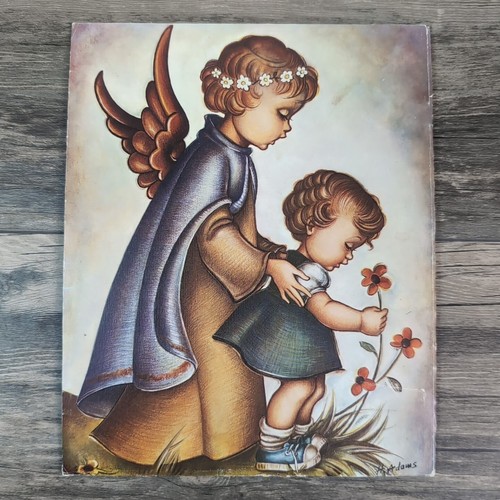 Quadro stampa cattolica - stampa, angelo