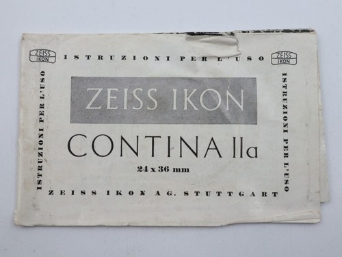 Zeiss ikon contina iia - ikon,