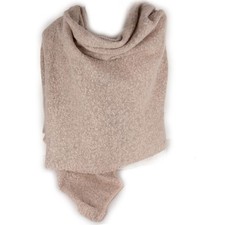 Sciarpa grande rosa sciarpone