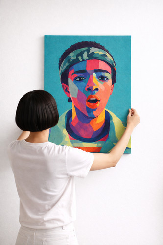 Quadro dipinto mano - a,