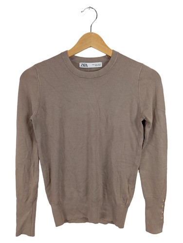 Zara maglione donna beige - donna,