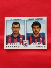 FIGURINA NUOVA CALCIATORI PANINI 1991-92 #540. Zaffaroni Brunetti (Taranto)
