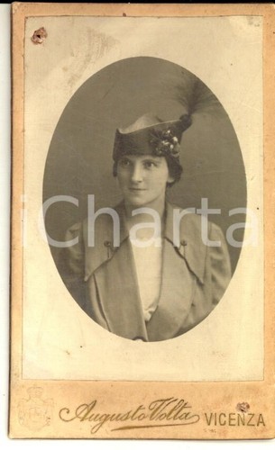 1915 vicenza ritratto maria - vicenza,