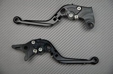 CNC Leve flip-up Freno Frizione FULL BLACK MV AGUSTA  BRUTALE 910	2005-2008