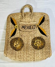 Borsa tote bag in paglia