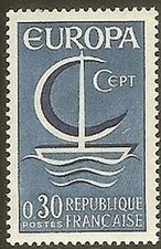 FRANCIA N°1490 "EUROPA 1966