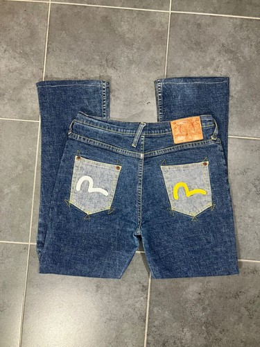 Jeans evisu blu - blu, denim