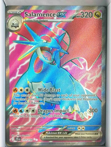 Salamence 177 159 - salamence, ex