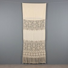 Tenda in Lino Inserti Filet