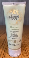 Avon Planet Spa IDRATAZIONE CELESTE con olio d'oliva scrub corpo 6,7 once NOS